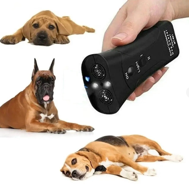 Ультразвуковой отпугиватель собак Ultrasonic Dog ChaserDog Trainner / Кликер для отпугивания собак и их - фото 8 - id-p207089106