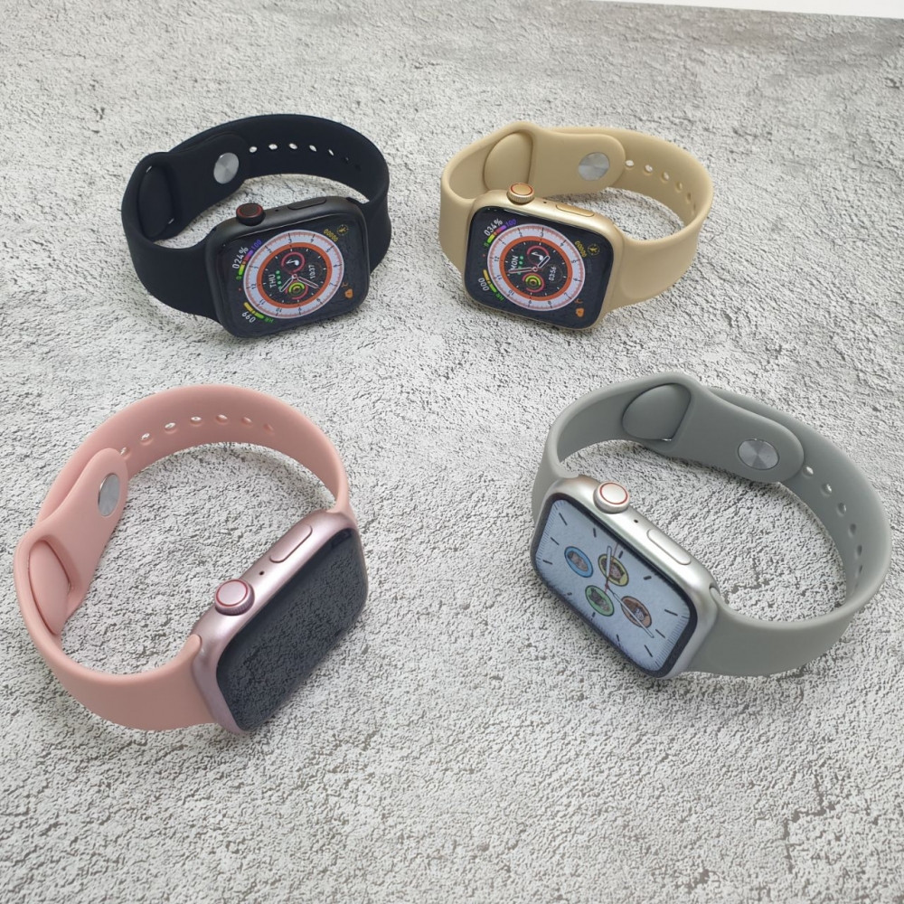 Умные часы Smart Watch X8 Pro (аналог Apple Watch 8) Розовые - фото 9 - id-p207089495