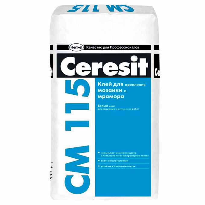 Ceresit «CM 74» Применяется для приклеивания облицовочной плитки и камня, дробленой плитки, ДСП. - фото 4 - id-p207088921