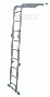 Лестницы шарнирные (лестница-трансформер) модель T03207  высота 4220 мм, фото 2