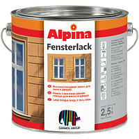 Alpina «Fensterlack» Высокоглянцевая финишная эмаль.