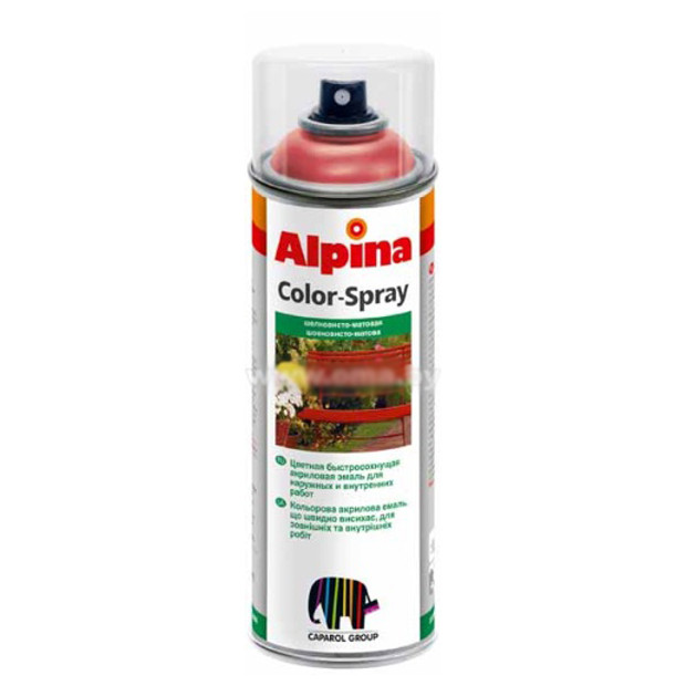 Alpina «Spray Color Seidenmatt» Эмаль акриловая аэрозольная. - фото 1 - id-p207094174