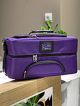 Профессиональная, универсальная  сумка  для Бьюти-мастера ,фиолетовый , большая