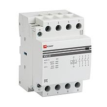 Контактор модульный КМ 20А 4NО (3 мод.) EKF PROxima