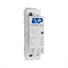 Контактор модульный КМ 25-20 25A 2NО ETP