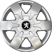 Колпаки на колеса SJS модель 413 / 16"+ комплект значков Peugeot