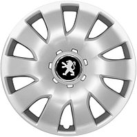 Колпаки на колеса SJS модель 425 / 16"+ комплект значков Peugeot