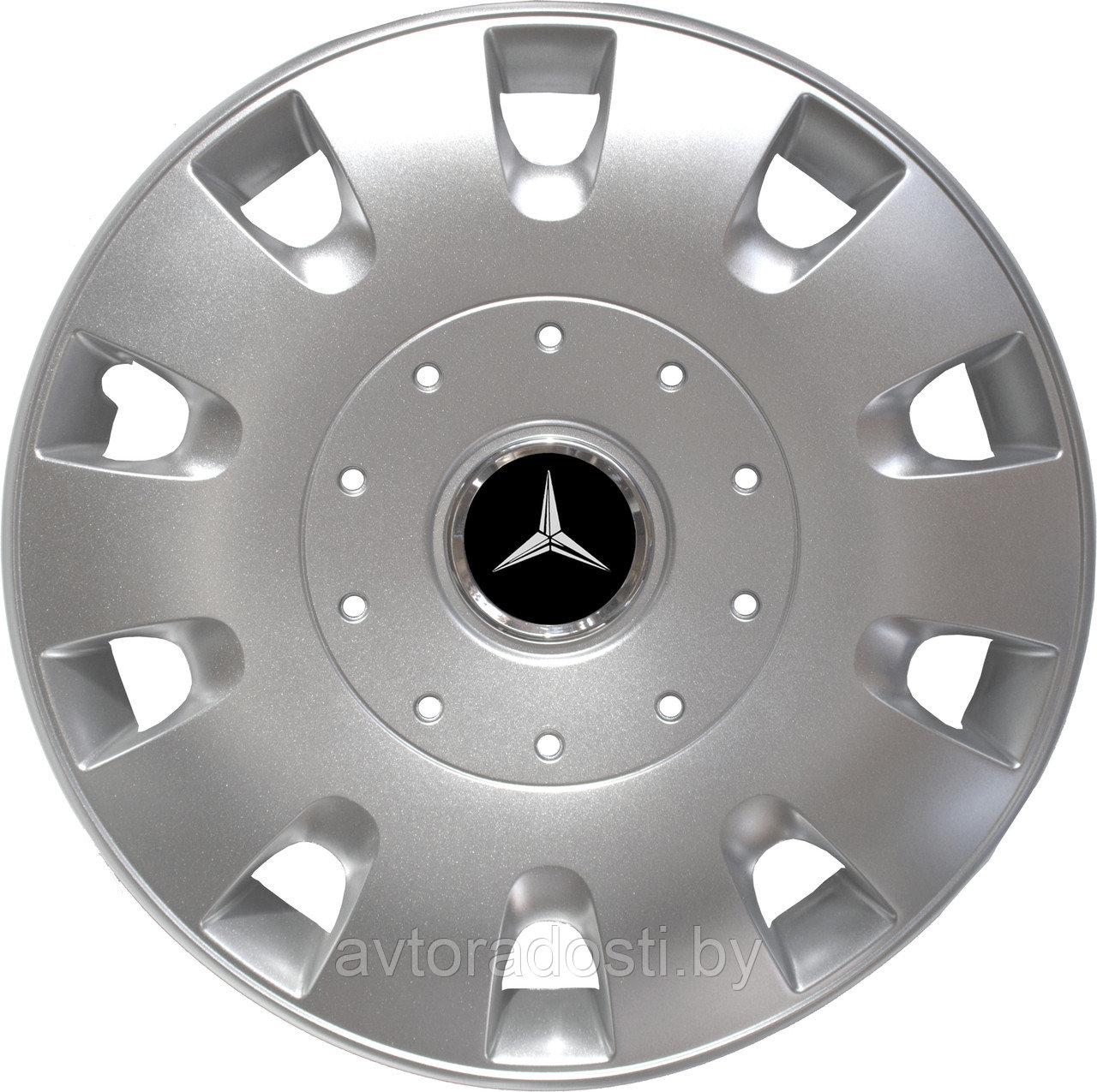 Колпаки на колеса SJS модель 401 / 16"+ комплект значков Mercedes