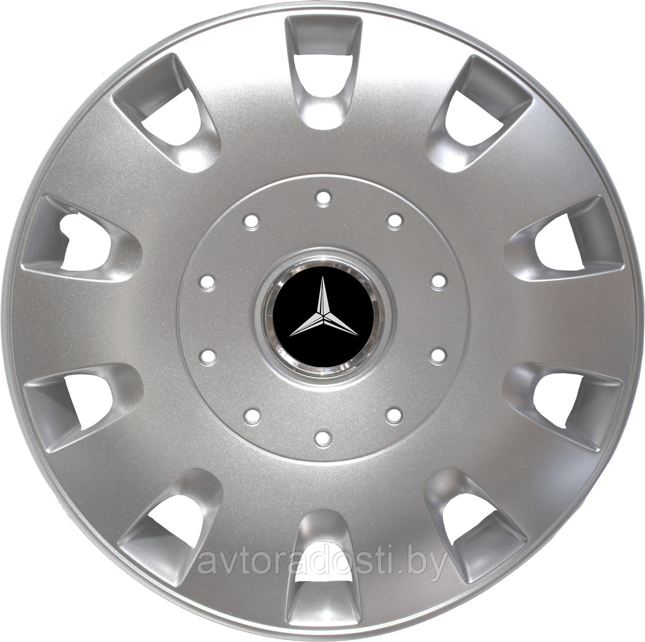 Колпаки на колеса SJS модель 401 / 16"+ комплект значков Mercedes - фото 1 - id-p207045027