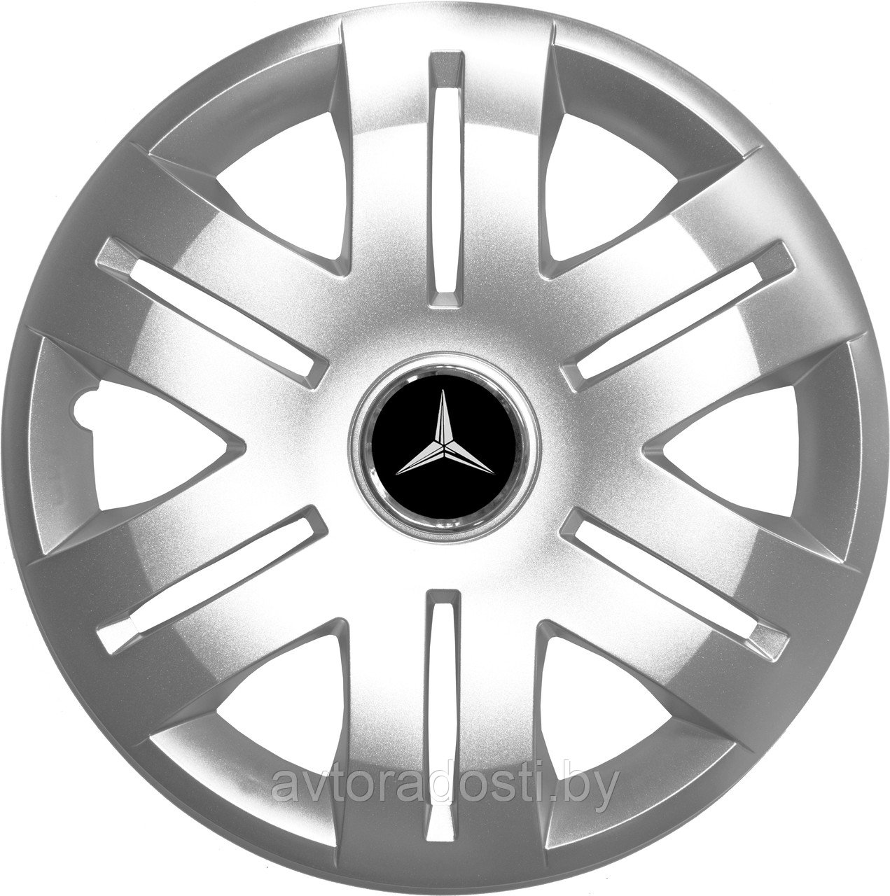 Колпаки на колеса SJS модель 406 / 16"+ комплект значков Mercedes - фото 1 - id-p207045032