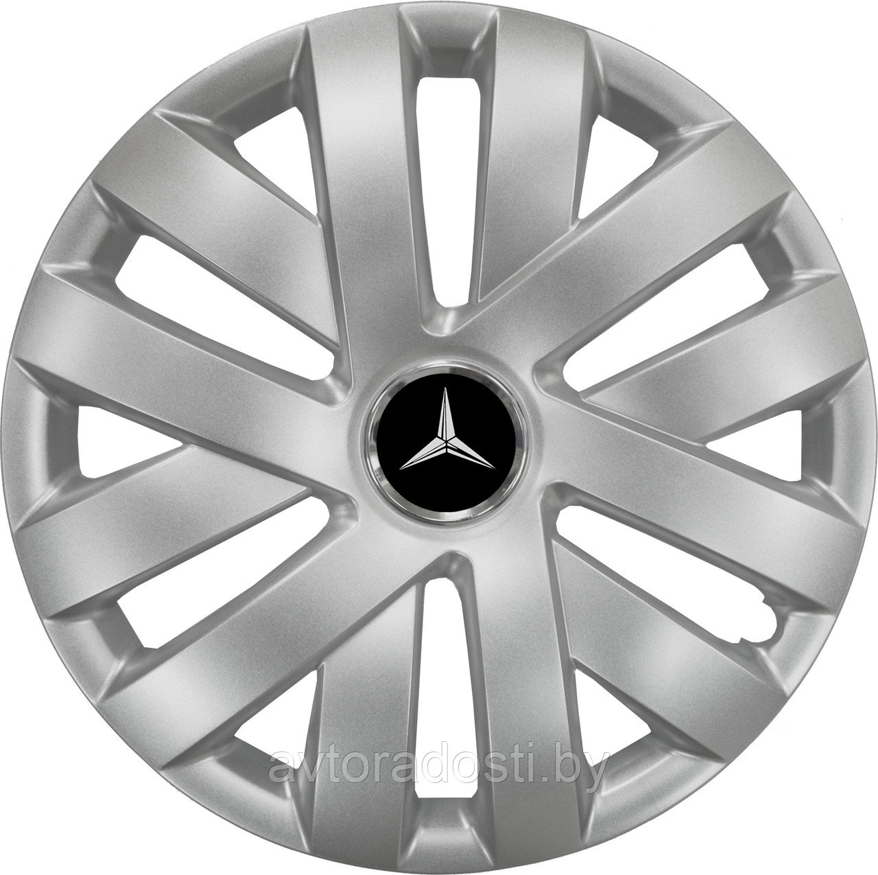 Колпаки на колеса SJS модель 409 / 16"+ комплект значков Mercedes - фото 1 - id-p207045035