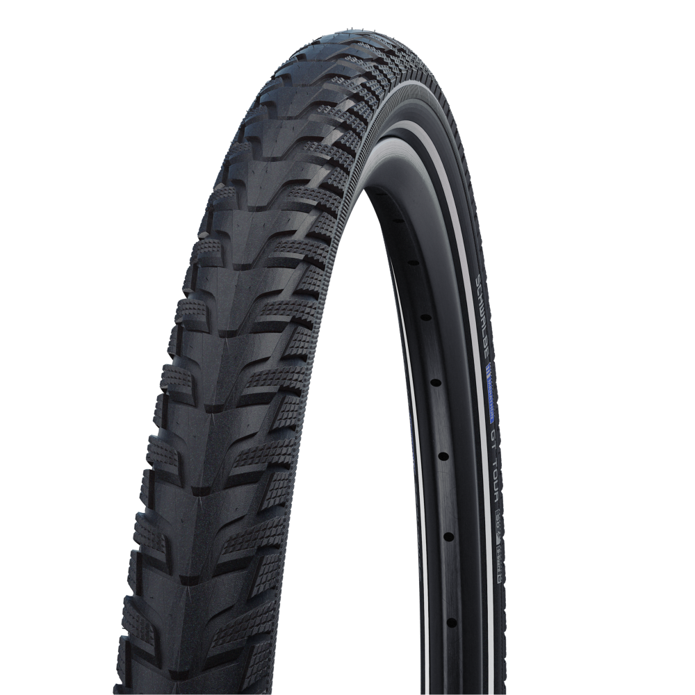 Покрышка Schwalbe, ENERGIZER PLUS TOUR, 700x35C (37-622), GreenGuard, Black-Reflex - фото 3 - id-p207113334