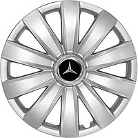 Колпаки на колеса SJS модель 421 / 16"+ комплект значков Mercedes