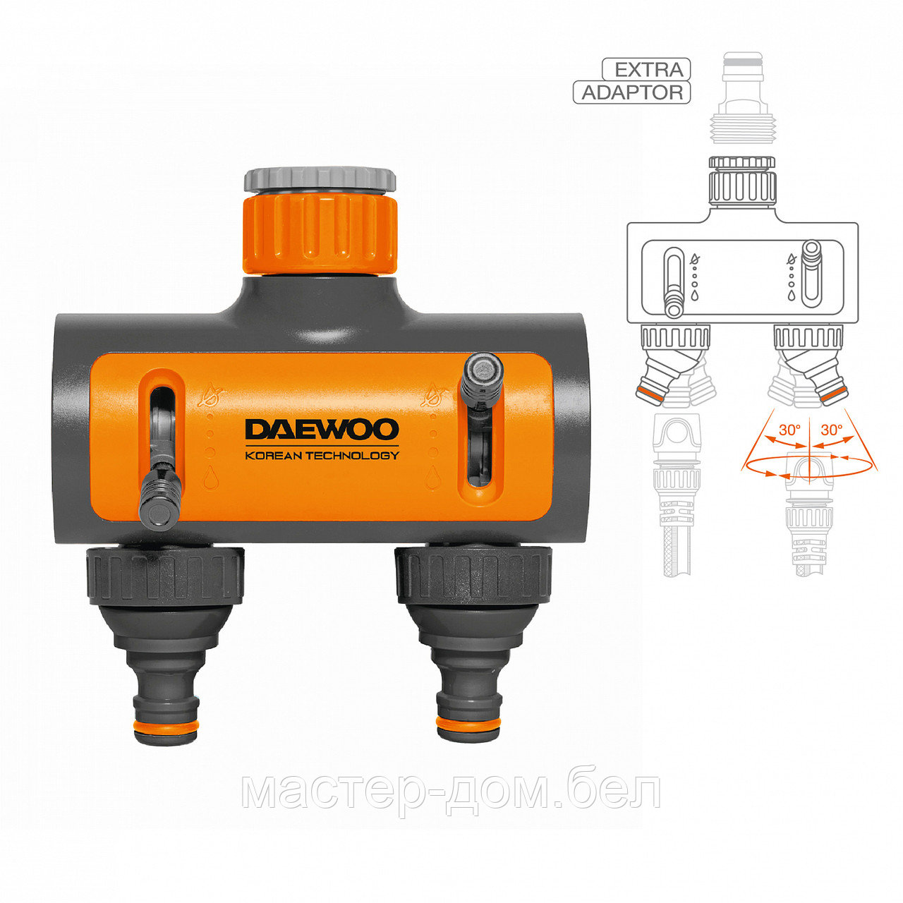 Разделитель потоков 2-х канальный DWС 1225 DAEWOO