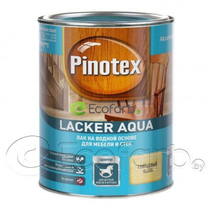 Pinotex Lacker Aqua (Пинотекс) лак на водной основе глянцевый 1л