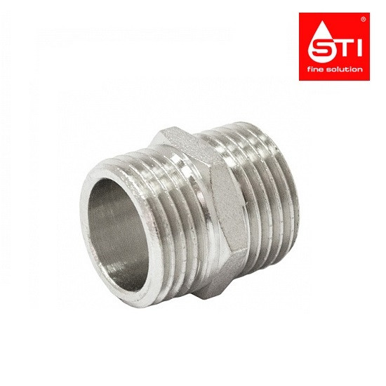 Ниппель переходной STI 1 1/4" НР х 1 1/4" НР