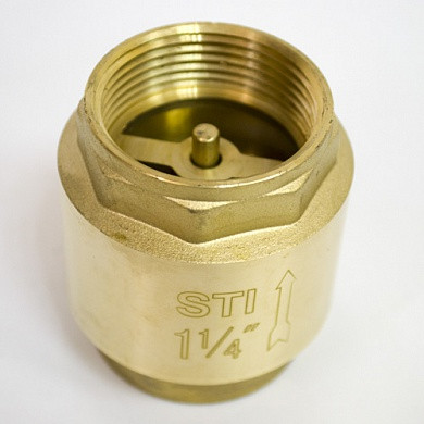 Клапан обратный пружинный STI 1 1/4" - фото 2 - id-p207117950