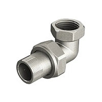 ELSEN Сгон американка, угловой, НВ, 1 1/2", 1 1/2", TIN латунь с конус. с O-ring кольцом EBF27.112T