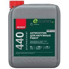 Neomid 440 ECO / Неомид 440 ЭКО антисептик бесцветный 5 л