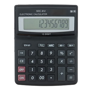 Калькулятор настольный 12-разрядный 812V 649362