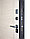 ПРОМЕТ "Винтер" (ТЕРМОРАЗРЫВ) Белёный Дуб (Ч) (880мм Правая, УЦЕНКА ТИП 1) | Входная металлическая дверь, фото 3