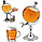 Мини Бар "Глобус" диспенсер для напитков 2 литра Globe Drink, фото 3