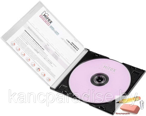 Диск DVD+RW 4.7Gb 4x Data Standard, Slim - фото 2 - id-p207125927