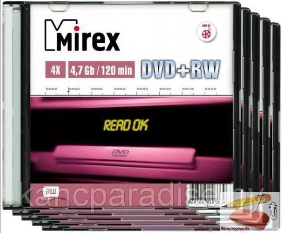 Диск DVD+RW 4.7Gb 4x Data Standard, Slim - фото 1 - id-p207125927