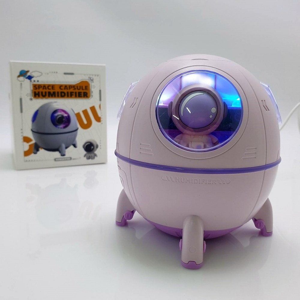 Ультразвуковой увлажнитель воздуха - игрушка Космический корабль Space Capsule Humidifier MJ046 - фото 7 - id-p207125995