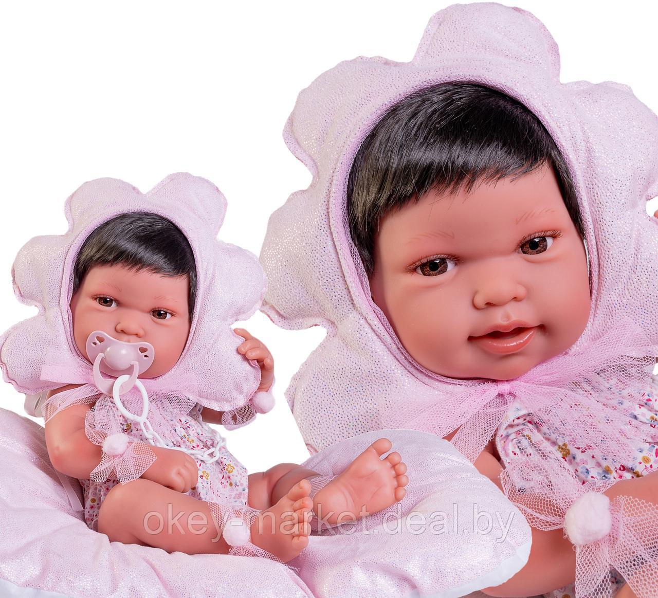 Кукла Antonio Juan Пиппа в розовом 50397, 42 см - фото 7 - id-p207126097