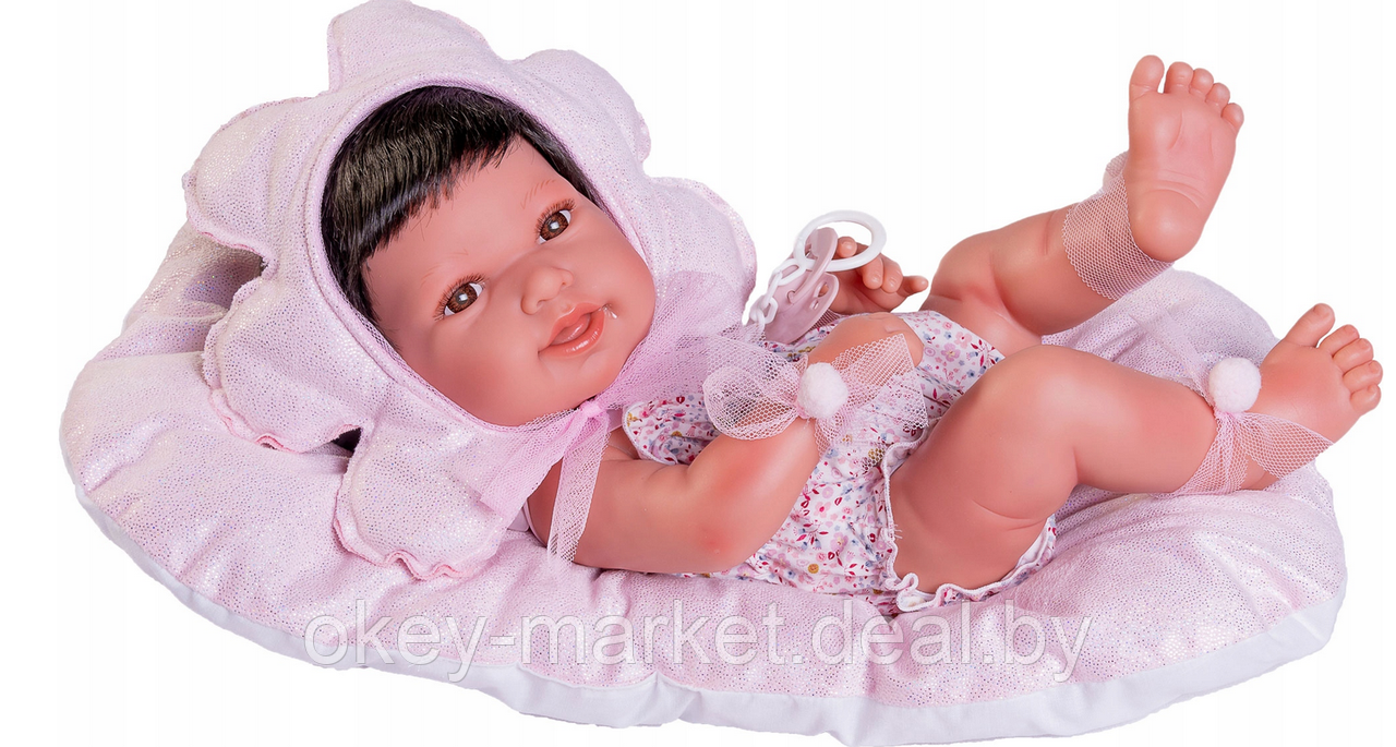 Кукла Antonio Juan Пиппа в розовом 50397, 42 см - фото 10 - id-p207126097