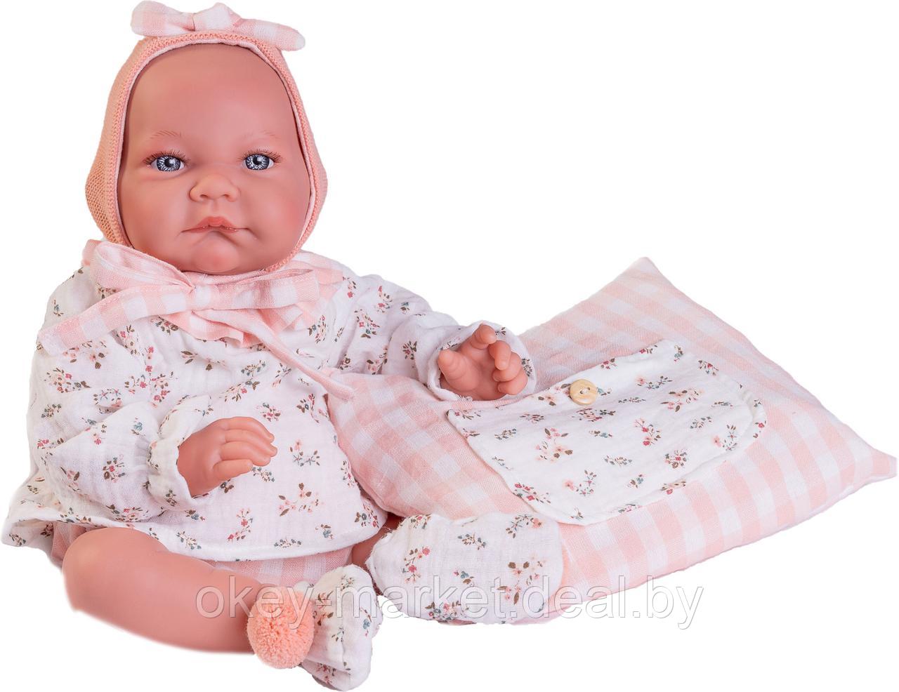 Кукла Antonio Juan Ника в розовом 33341, 42 см - фото 1 - id-p207126122