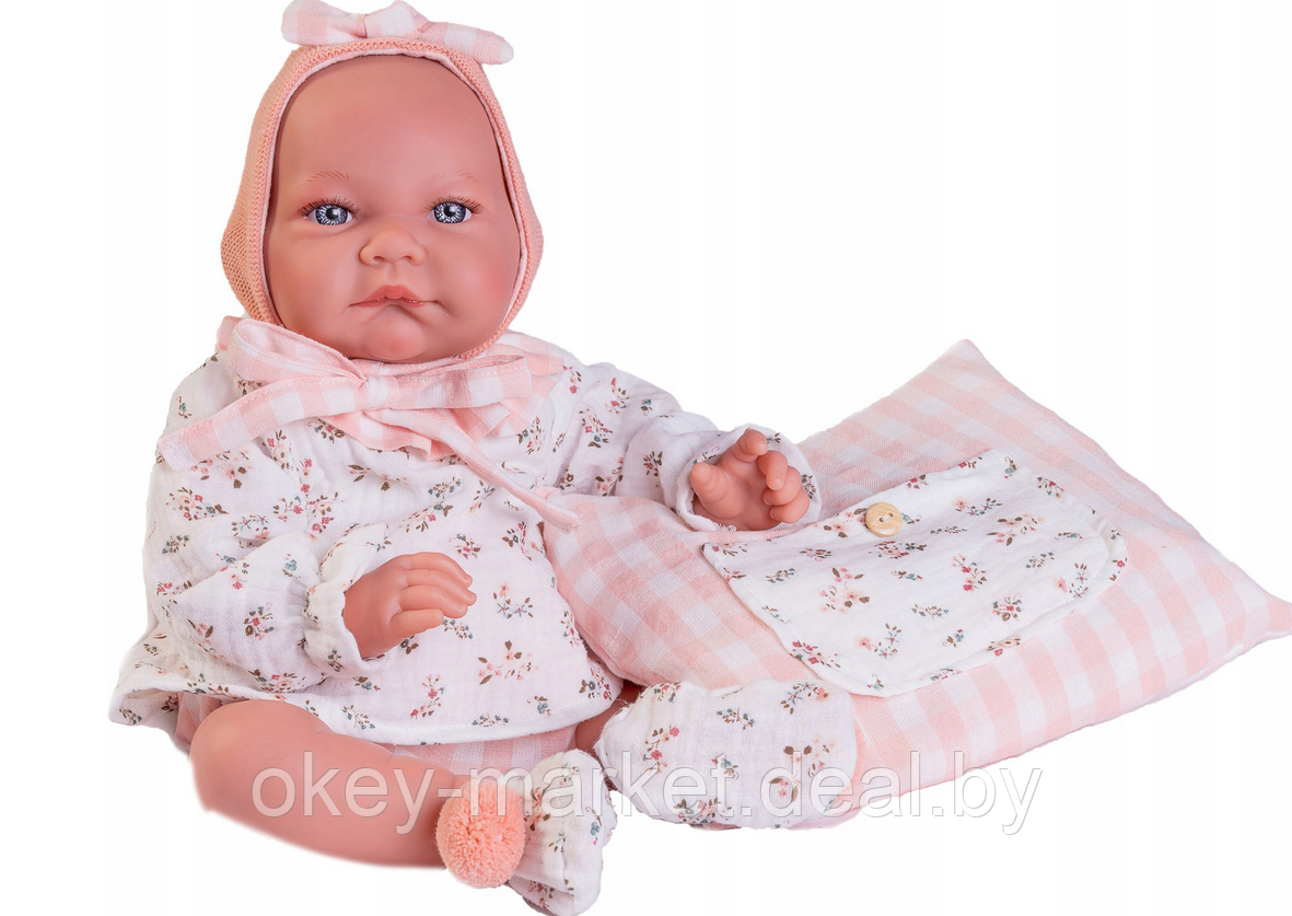 Кукла Antonio Juan Ника в розовом 33341, 42 см - фото 3 - id-p207126122