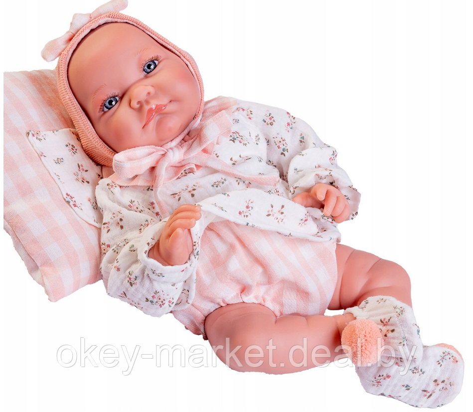 Кукла Antonio Juan Ника в розовом 33341, 42 см - фото 6 - id-p207126122