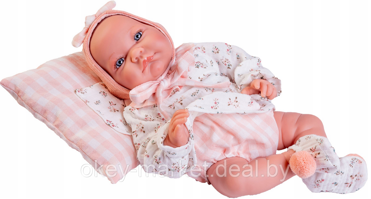 Кукла Antonio Juan Ника в розовом 33341, 42 см - фото 7 - id-p207126122