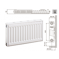 Стальной панельный радиатор PRADO Classic 11 тип (боковое подключение) (высота 500мм)