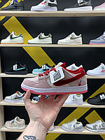 Кроссовки Nike SB Dunk Low StrangeLove Pink White Red