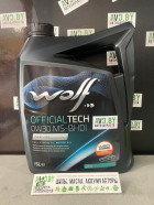 Моторное масло Wolf OfficialTech MS-BHDI 0W-30 5л