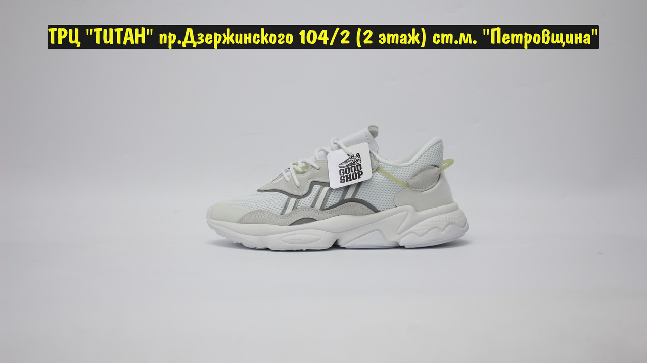 Кроссовки Adidas Ozweego White - фото 3 - id-p117513812