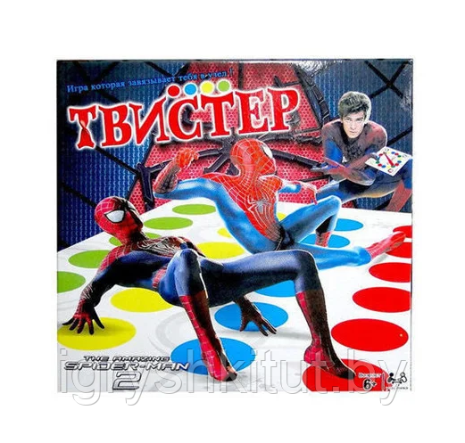 Напольная игра Твистер "Человек паук" - фото 1 - id-p207127037
