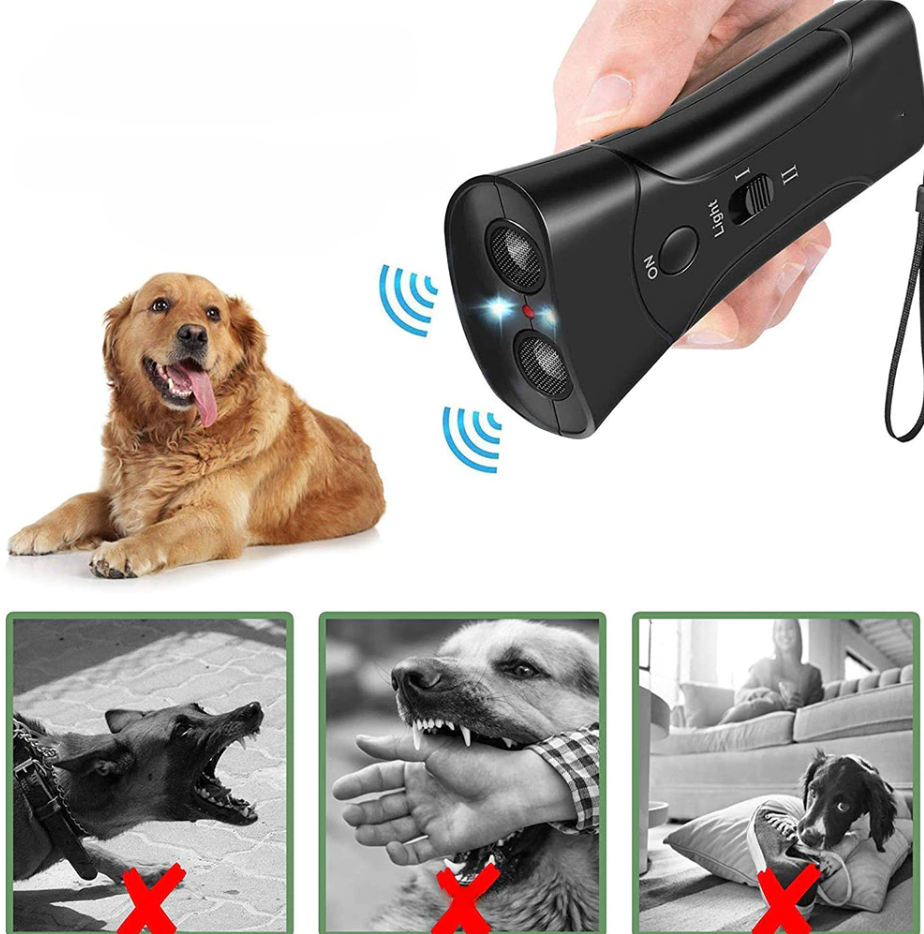 Ультразвуковой отпугиватель собак Ultrasonic Dog Chaser / Кликер для отпугивания собак