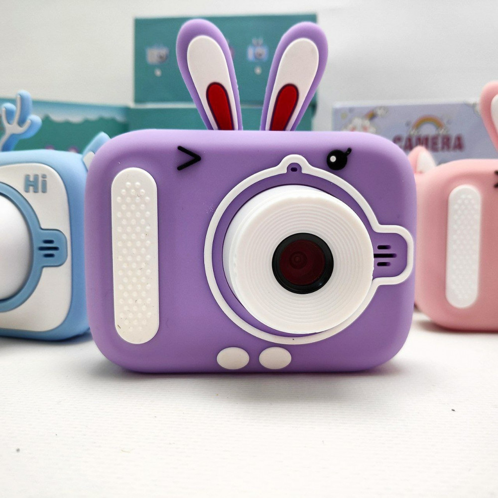 Детский цифровой мини фотоаппарат Children s fun Camera (экран 2 дюйма, фото, видео, 5 встроенных игр) - фото 2 - id-p185081946