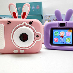 Детский цифровой мини фотоаппарат Children’s fun Camera (экран 2 дюйма, фото, видео, 5 встроенных игр)