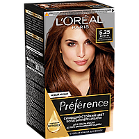 L'Oreal Paris Preference 5.25 Антигуа Каштановый Перламутровый Крем-краска стойкая для окрашивания волос