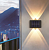 Светильник уличный на солнечной батарее Led Solar Wall lamp 2 шт., фото 7
