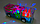 Игрушка прозрачный автобус с шестеренками, свет, звук, фото 9