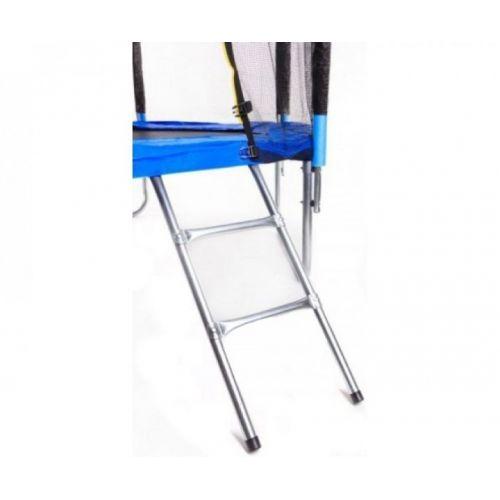 Батут FunFit 312 см (10ft) с лестницей BLUE - фото 2 - id-p207129769