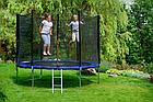 Батут FunFit 312 см (10ft) с лестницей BLUE, фото 7