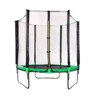 Батут Atlas Sport 183 см (6ft) с внешней сеткой без лестницы GREEN