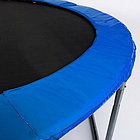 Батут Atlas Sport 252 см (8ft) с внутренней сеткой и лестницей BLUE, фото 5
